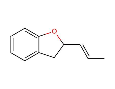 2,3-dihydro-2-(E-1-propenyl)benzofuran
