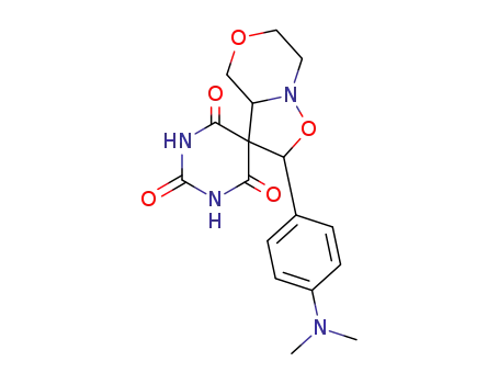 2-(4-dimethylaminophenyl)tetrahydro-1'H,2Hspiro[isoxazolo[3,2-c][1,4]oxazine-3,5'-pyrimidine]-2',4',6'(3'H)-trione