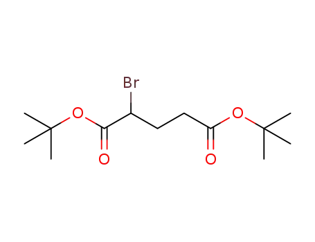 di-tert-butyl 2-bromopentanedioic acid
