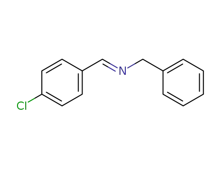 N-[(1E)-(4-chlorophenyl)methylidene]benzenemethanamine