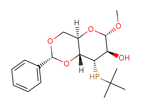 (methyl 3-deoxy-4,6-oxo-benzylidene-α-D-pyranopyranoside)-3-tert-butylphosphine