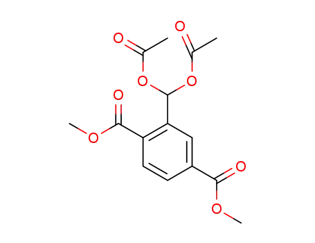 dimethyl 2-(diacetoxymethyl)terephthalate