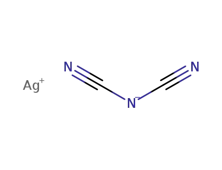 Molecular Structure of 51342-29-1 (Cyanamide, cyano-, silver(1+) salt)