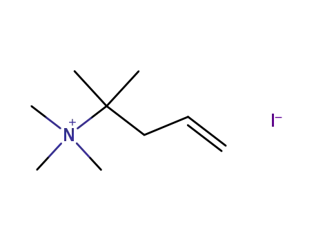 (1,1-dimethyl-but-3-enyl)-trimethyl-ammonium; iodide