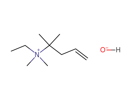 ethyl-(1,1-dimethyl-but-3-enyl)-dimethyl-ammonium; hydroxide