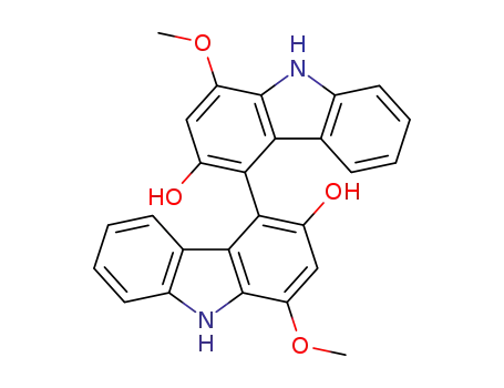 3,3'-dihydroxy-1,1'-dimethoxy-4,4'-bis(9,9'H-carbazole)