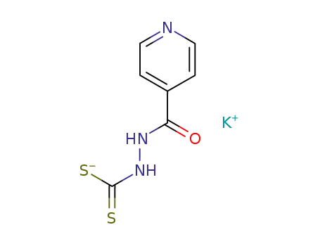 Molecular Structure of 61019-32-7 (2-(pyridin-4-ylcarbonyl)hydrazinecarbodithioic acid)