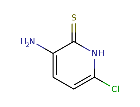 2(1H)-Pyridinethione, 3-amino-6-chloro-