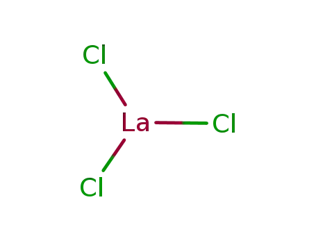 Molecular Structure of 10099-58-8 (Lanthanum(III) chloride)
