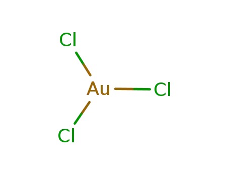 Molecular Structure of 13453-07-1 (Gold trichloride)