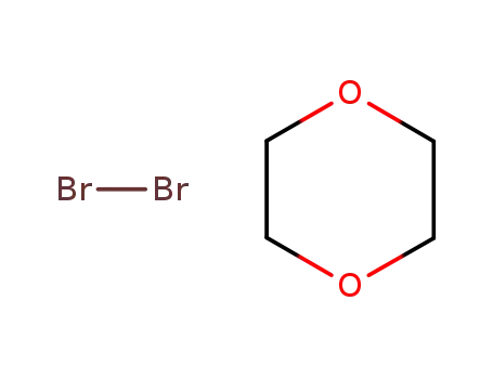 Molecular Structure of 15481-39-7 (BROMINE-1,4-DIOXANE COMPLEX)