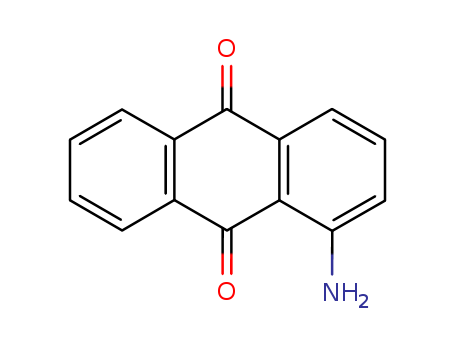 82-45-1,1-Amino anthraquinone,Anthraquinone,1-amino- (8CI);1-Amino-9,10-anthracenedione;1-Amino-9,10-anthraquinone;1-Aminoanthraquinone;1AAQ;9,10-Dioxo-9,10-dihydro-1-anthraceneamine;NSC30415;NSC 458;Smoke Orange G;a-Aminoanthraquinone;a-Anthraquinonylamine;