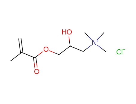 1-Propanaminium,2-hydroxy-N,N,N-trimethyl-3-[(2-methyl-1-oxo-2-propen-1-yl)oxy]-, chloride(1:1)