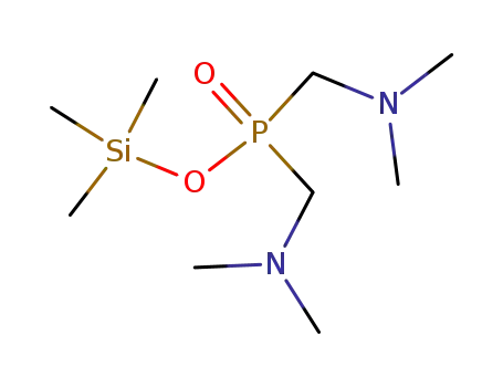Trimethylsilyl Bis<(dimethylamino)methyl>phosphinate