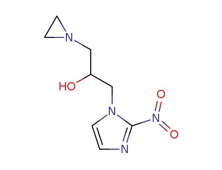 1-(2-nitro-1-imidazolyl)-3-aziridino-2-propanol