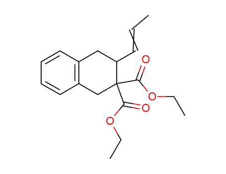 ((E)-3-Propenyl)-3,4-dihydro-1H-naphthalene-2,2-dicarboxylic acid diethyl ester