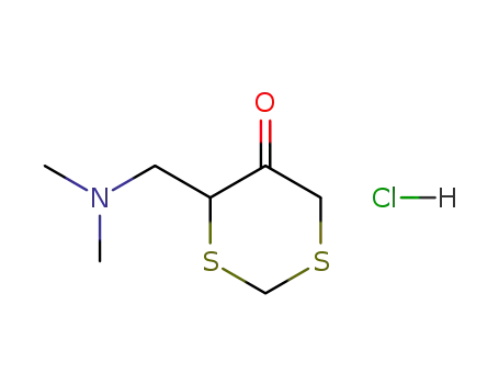 4-Dimethylaminomethyl-1,3-dithian-5-one Hydrogen Chloride