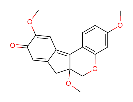 3,6A,10-trimethoxy-6a,7-dihydro-6H-indeno[2,1-c]chromen-9-one