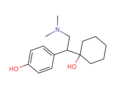 Molecular Structure of 93413-62-8 (O-Desmethylvenlafaxine)
