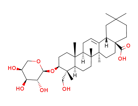 Molecular Structure of 17184-21-3 (cauloside A)