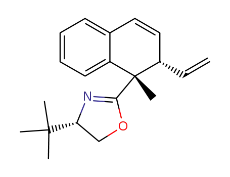 (S)-4-tert-Butyl-2-((1S,2S)-1-methyl-2-vinyl-1,2-dihydro-naphthalen-1-yl)-4,5-dihydro-oxazole