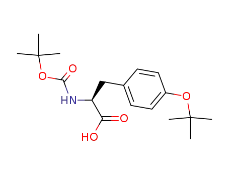 Molecular Structure of 47375-34-8 (Boc-O-tert-butyl-L-tyrosine)