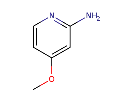 Molecular Structure of 10201-73-7 (2-Amino-4-methoxypyridine)