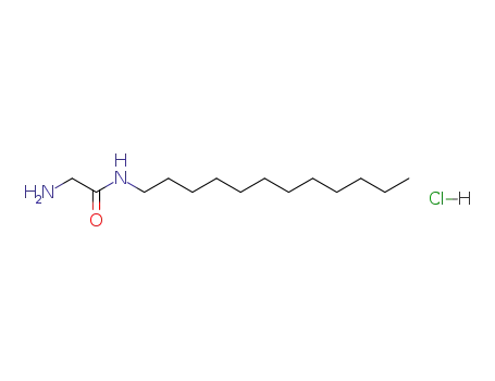 Molecular Structure of 56368-66-2 (Acetamide, 2-amino-N-dodecyl-, monohydrochloride)