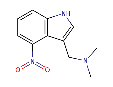 1H-Indole-3-methanamine,N,N-dimethyl-4-nitro-