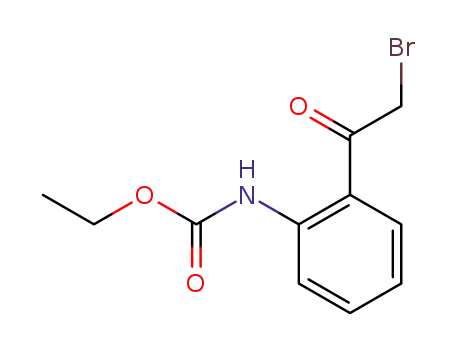 ethyl N-<2-(bromoacetyl)phenyl>carbamate