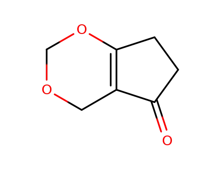 Molecular Structure of 102306-78-5 (6,7-DIHYDRO-4H-CYCLOPENTA[1,3]DIOXIN-5-ONE)