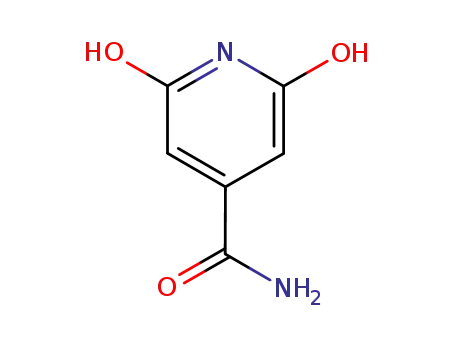 Molecular Structure of 14533-64-3 (2,6-Dihydroxypyridine-4-carboxaMide)
