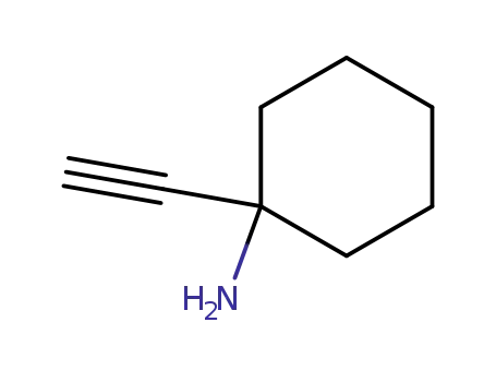 Molecular Structure of 30389-18-5 (1-ETHYNYLCYCLOHEXYLAMINE)