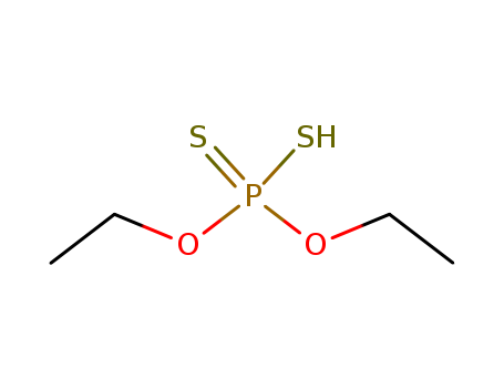 298-06-6,Diethylphosphorodithioate,Di-O-ethyldithiophosphate;Dithiophosphoric acid O,O-diethyl ester;NSC 171184;O,O-Diethyl dithiophosphate;O,O-Diethyl dithiophosphoric acid ester;O,O-Diethyl hydrogen phosphorodithioate;O,O-Diethyl phosphorodithioate;O,O-Diethyl thiolothionophosphate;O,O'-Diethyl dithiophosphate;O,O'-Diethylhydrogen dithiophosphate;