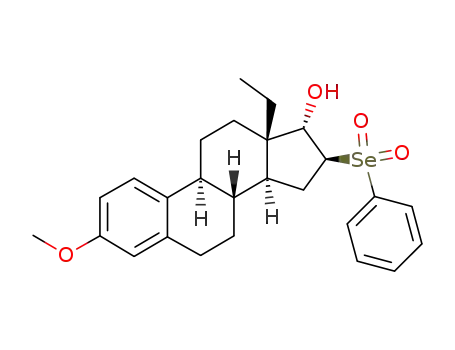 3-Methoxy-18-methyl-16β-phenylselenonyl-1,3,5(10)-oestratrien-17α-ol