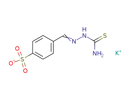 potassium p-sulfonatobenzaldehyde thiosemicarbazone