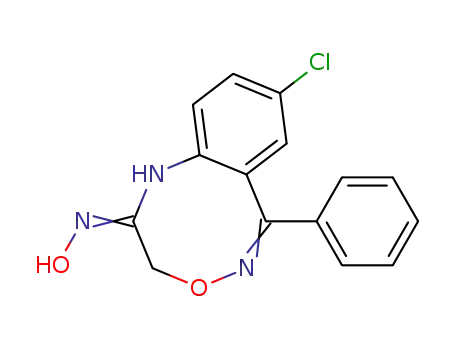 8-chloro-6-phenyl-1H-benzo[d][1,2,6]oxadiazocin-2-one oxime