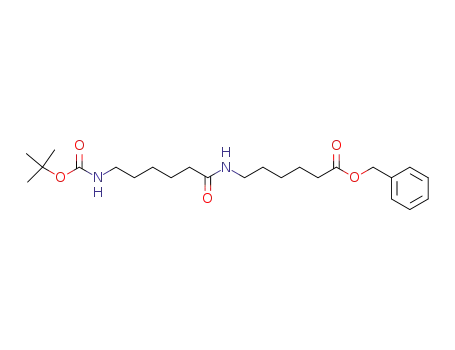 benzyl 13-tert-butyloxycarbonylamino-8-oxo-7-azatridecanoate