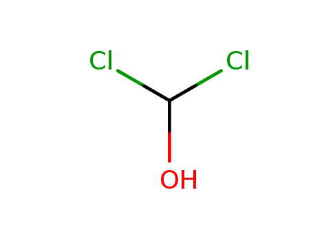 Molecular Structure of 35911-93-4 (dichloromethanol)