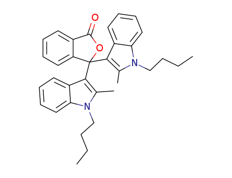 3,3-bis-(1-Butyl-2-methyl-1H-indol-3-yl)phthalide