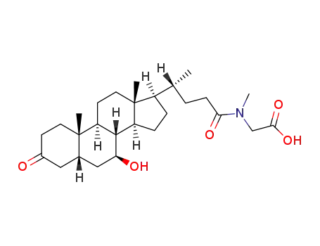 sarco-7β-hydroxy-3-oxo-5β-cholan-24-oate