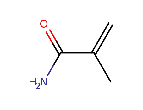 Molecular Structure of 79-39-0 (2-Methylacrylamide)