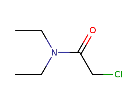 Molecular Structure of 2315-36-8 (N,N-Diethylchloroacetamide)