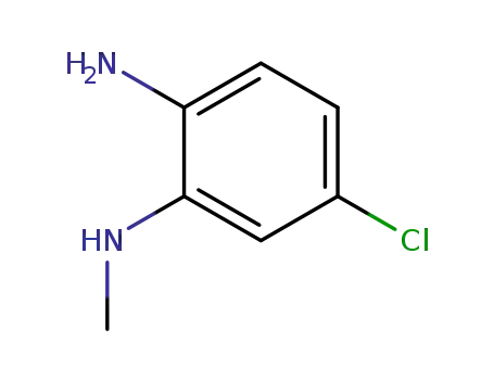 Molecular Structure of 84859-27-8 (5-Chloro-N1-Methylbenzene-1,2-diaMine)