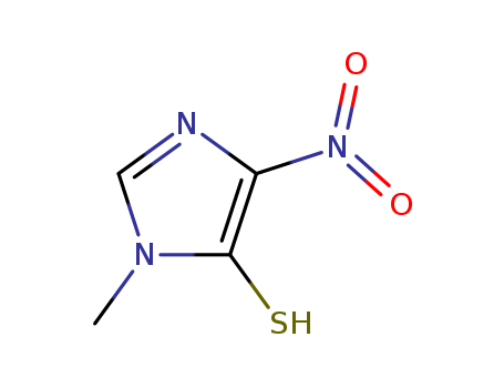 1H-Imidazole-5-thiol,1-methyl-4-nitro-