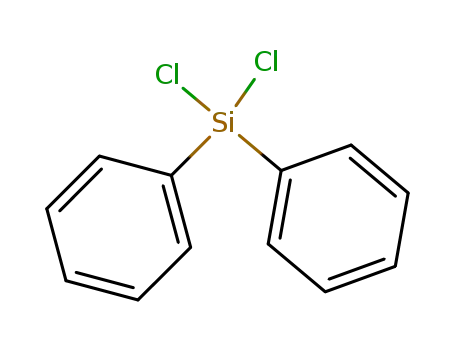 Molecular Structure of 80-10-4 (Dichlorodiphenylsilane)