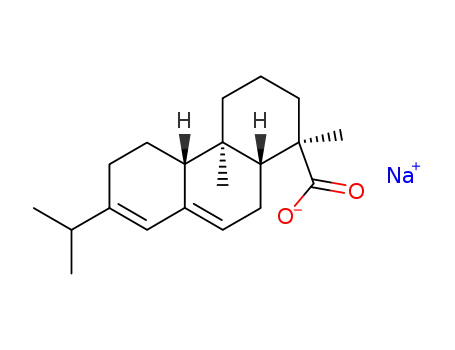 Molecular Structure of 14351-66-7 (ABIETIC ACID SODIUM SALT)