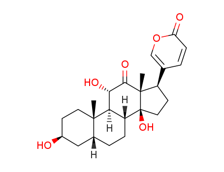 Bufa-20,22-dienolide,3,11,14-trihydroxy-12-oxo-, (3b,5b,11a)-