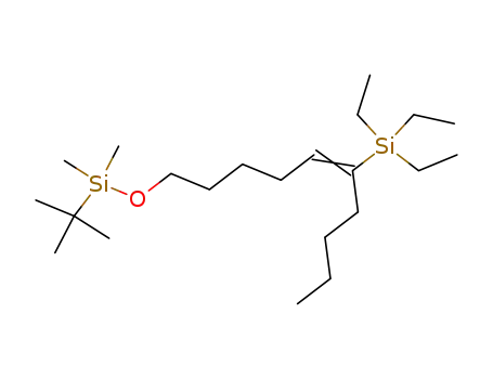 (Z)-1-(tert-Butyl-dimethyl-silanyloxy)-6-triethylsilanyl-dec-5-ene