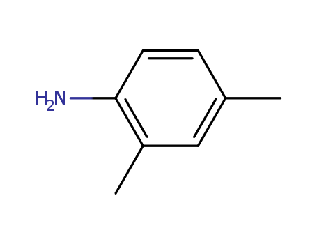 95-68-1,2,4-Dimethyl aniline,2,4-Xylidine(8CI);1-Amino-2,4-dimethylbenzene;2,4-Xylidine;2,4-Dimethylbenzenamine;2,4-Dimethylphenylamine;2,4-Xylylamine;4-Amino-1,3-dimethylbenzene;4-Amino-1,3-xylene;Benzenamine,2,4-dimethyl-;m-Xylidine;